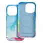 Apple iPhone 14 Pro Coque Leather Mag Cover Élégant  MagSAFE  Tâche de couleur