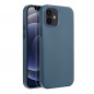 Apple iPhone 12 Coque Leather Mag Cover Élégant  MagSAFE  Bleu indigo