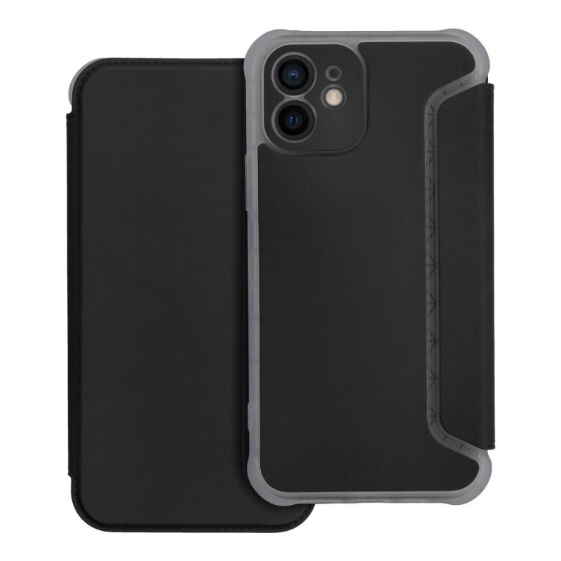 Apple iPhone 12 Portefeuilles Piano Book Noir