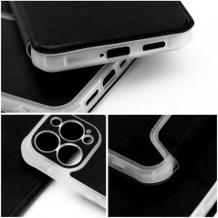 Apple iPhone 12 Portefeuilles Piano Book Noir