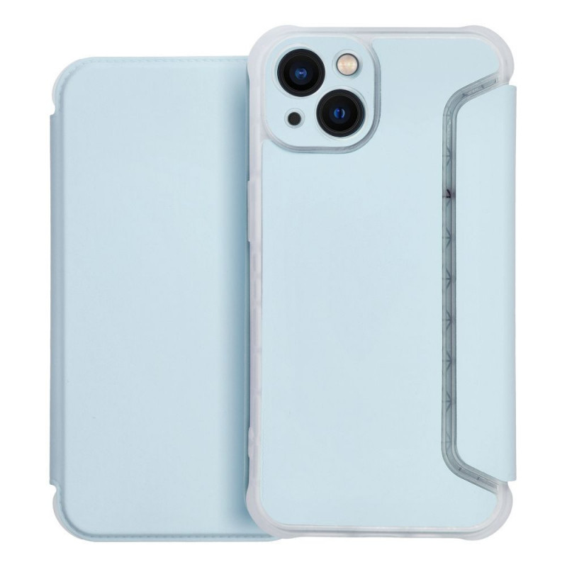 Apple iPhone 13 Portefeuilles Piano Book Bleu clair