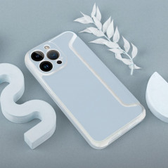 Apple iPhone 13 Portefeuilles Piano Book Bleu clair