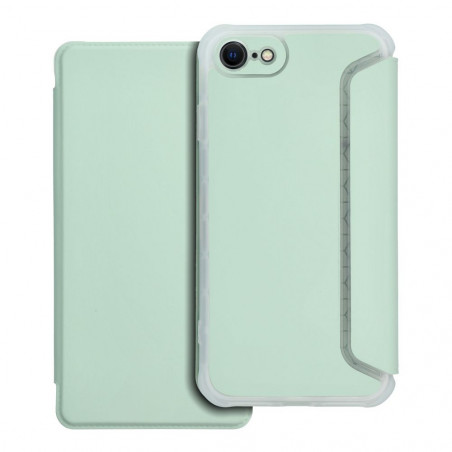 Apple iPhone SE 2020 Portefeuilles Piano Book Vert clair
