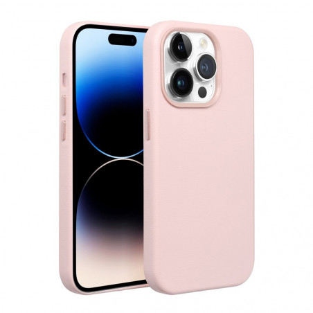 Apple iPhone 11 Pro Coque Leather Mag Cover Élégant  MagSAFE  Rose sable