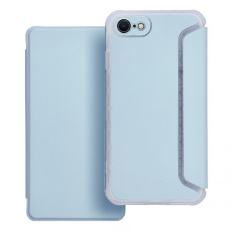 Apple iPhone SE 2020 Portefeuilles Piano Book Bleu clair