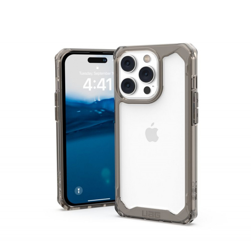 Apple iPhone 14 Plus Coque Urban Armor Gear Plyo Étui haut de gamme  MagSAFE  Cendre