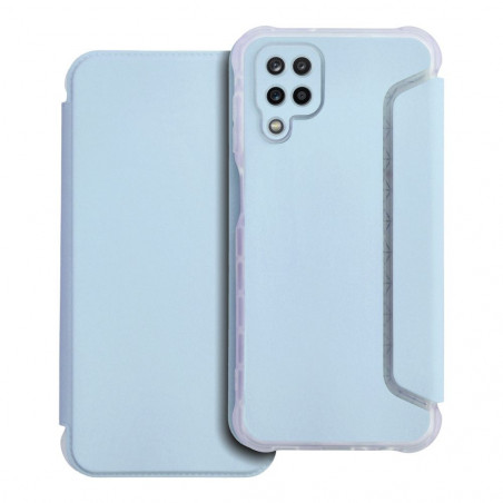 Samsung Galaxy A12 Portefeuilles Piano Book Bleu clair