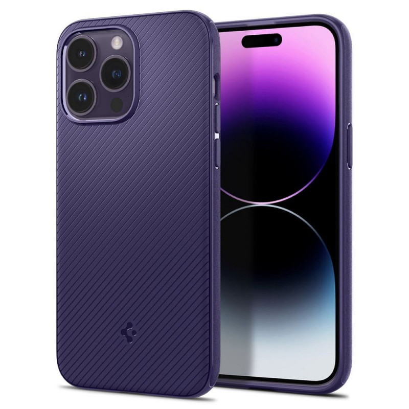 Apple iPhone 14 Pro Max Couverture durcie Spigen Armor Noir