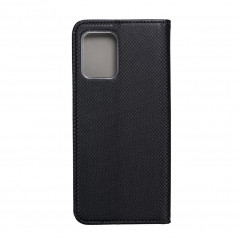 Motorola Moto G73 Portefeuilles Smart Case Book Noir