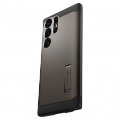 Samsung Galaxy S23 Ultra 5G Coque Spigen Tough Armor Gris bleuâtre foncé