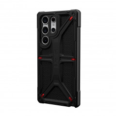 Samsung Galaxy S23 Ultra 5G Coque Urban Armor Gear Monarch Étui haut de gamme  MagSAFE  Noir kevlar
