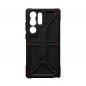 Samsung Galaxy S23 Ultra 5G Coque Urban Armor Gear Monarch Étui haut de gamme  MagSAFE  Noir kevlar