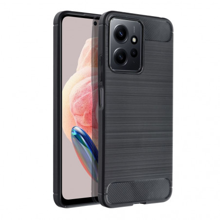 XIAOMI Redmi Note 12 4G Coque Carbon Élégant  Noir