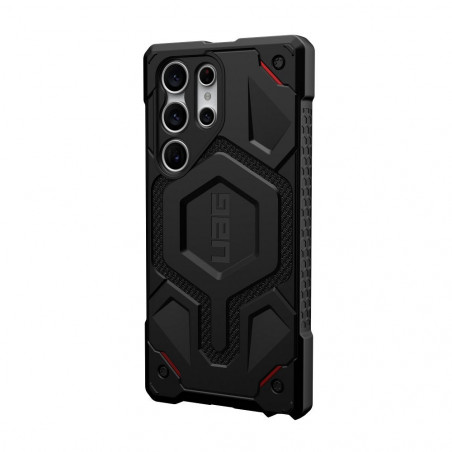 Samsung Galaxy S23 Ultra 5G Coque Urban Armor Gear Monarch Pro MagSAFE  Noir kevlar