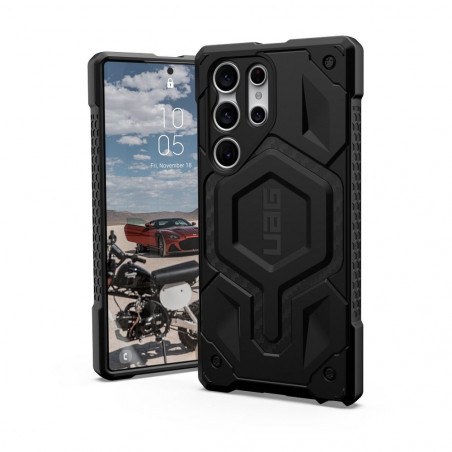 Samsung Galaxy S23 5G Coque Urban Armor Gear Monarch Pro MagSAFE  Fibre de carbone