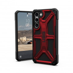 Samsung Galaxy S23 Plus 5G Coque Urban Armor Gear Monarch Étui haut de gamme  MagSAFE  Cramoisi