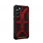 Samsung Galaxy S23 Plus 5G Coque Urban Armor Gear Monarch Étui haut de gamme  MagSAFE  Cramoisi