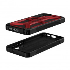 Samsung Galaxy S23 Plus 5G Coque Urban Armor Gear Monarch Étui haut de gamme  MagSAFE  Cramoisi