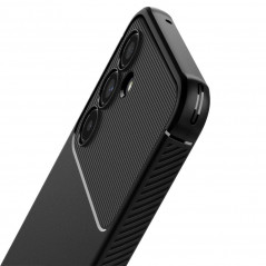 Samsung Galaxy A54 Coque Spigen Armor Fibre de carbone, Élégant  Noir