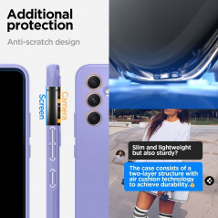 Samsung Galaxy A54 Coque Spigen Thin Fit Violet impressionnant