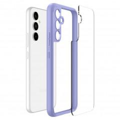 Samsung Galaxy A54 Coque Spigen Ultra Hybrid Clair comme du cristal  Violet impressionnant
