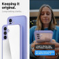 Samsung Galaxy A54 Coque Spigen Ultra Hybrid Clair comme du cristal  Violet impressionnant