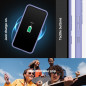 Samsung Galaxy A54 Coque Spigen Ultra Hybrid Clair comme du cristal  Violet impressionnant