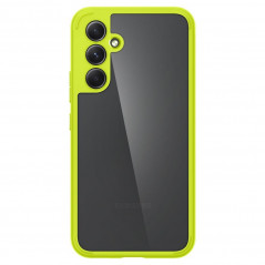 Samsung Galaxy A54 Coque Spigen Ultra Hybrid Clair comme du cristal  Vert citron