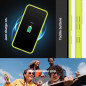 Samsung Galaxy A54 Coque Spigen Ultra Hybrid Clair comme du cristal  Vert citron