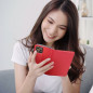 realme C55 Portefeuilles Smart Case Book Rouge
