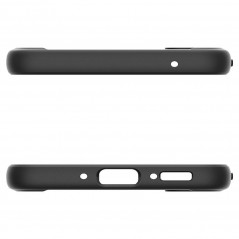 Samsung Galaxy A54 Coque Spigen Ultra Hybrid Clair comme du cristal  Noir mat