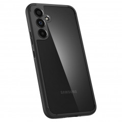 Samsung Galaxy A54 Coque Spigen Ultra Hybrid Clair comme du cristal  Noir mat
