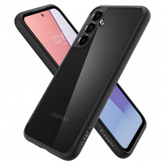Samsung Galaxy A54 Coque Spigen Ultra Hybrid Clair comme du cristal  Noir mat