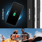 Samsung Galaxy A54 Coque Spigen Ultra Hybrid Clair comme du cristal  Noir mat