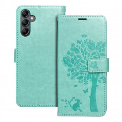 Samsung Galaxy A14 LTE Portefeuilles MEZZO Book Arbre  Vert