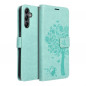Samsung Galaxy A14 LTE Portefeuilles MEZZO Book Arbre  Vert