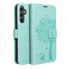 Samsung Galaxy A34 Portefeuilles MEZZO Book Arbre  Vert