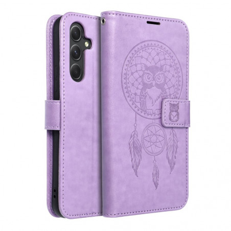 Samsung Galaxy A54 Portefeuilles MEZZO Book Capteurs de rêve  Violet (Purple)