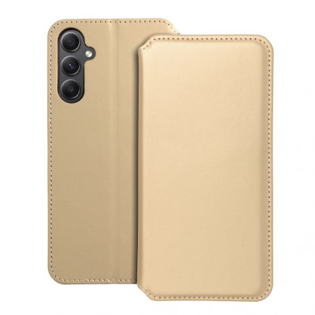 Samsung Galaxy A34 Portefeuilles Dual Pocket book Or 