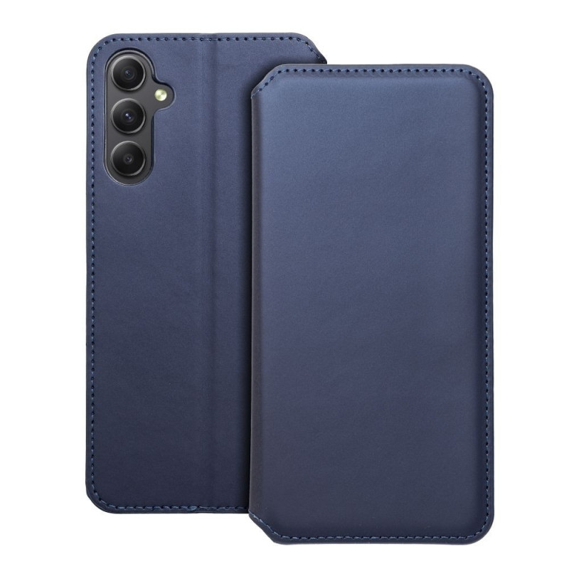Samsung Galaxy A34 Portefeuilles Dual Pocket book Marine 