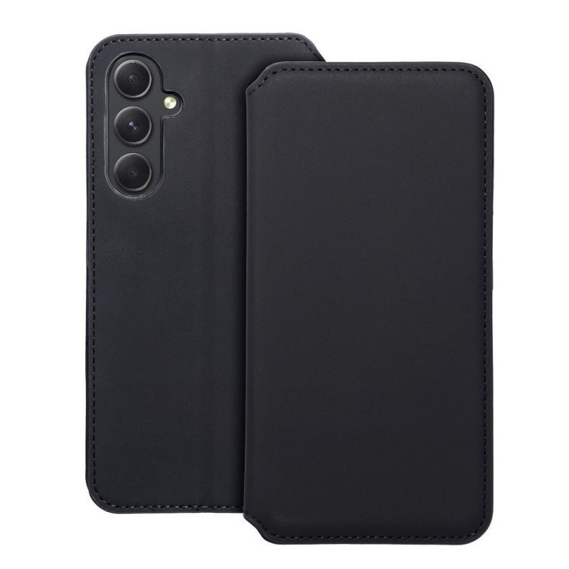 Samsung Galaxy A54 Portefeuilles Dual Pocket book Noir 