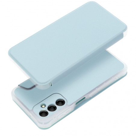 Samsung Galaxy A14 LTE Portefeuilles Piano Book Bleu clair