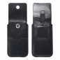 Apple iPhone 11 Etui universel, Étui de ceinture ROYAL - Leather universal flap pocket Noir 