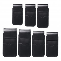 Apple iPhone 11 Etui universel, Étui de ceinture ROYAL - Leather universal flap pocket Noir 