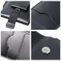 Apple iPhone 11 Etui universel, Étui de ceinture ROYAL - Leather universal flap pocket Noir 