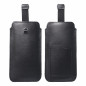 XIAOMI Redmi Note 10 Pro Etui universel, Étui de ceinture ROYAL - Leather universal flap pocket Noir 