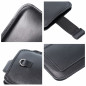 XIAOMI Redmi Note 10 Pro Etui universel, Étui de ceinture ROYAL - Leather universal flap pocket Noir 