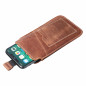 Apple iPhone 11 Etui universel, Étui de ceinture ROYAL - Leather universal flap pocket Brun 