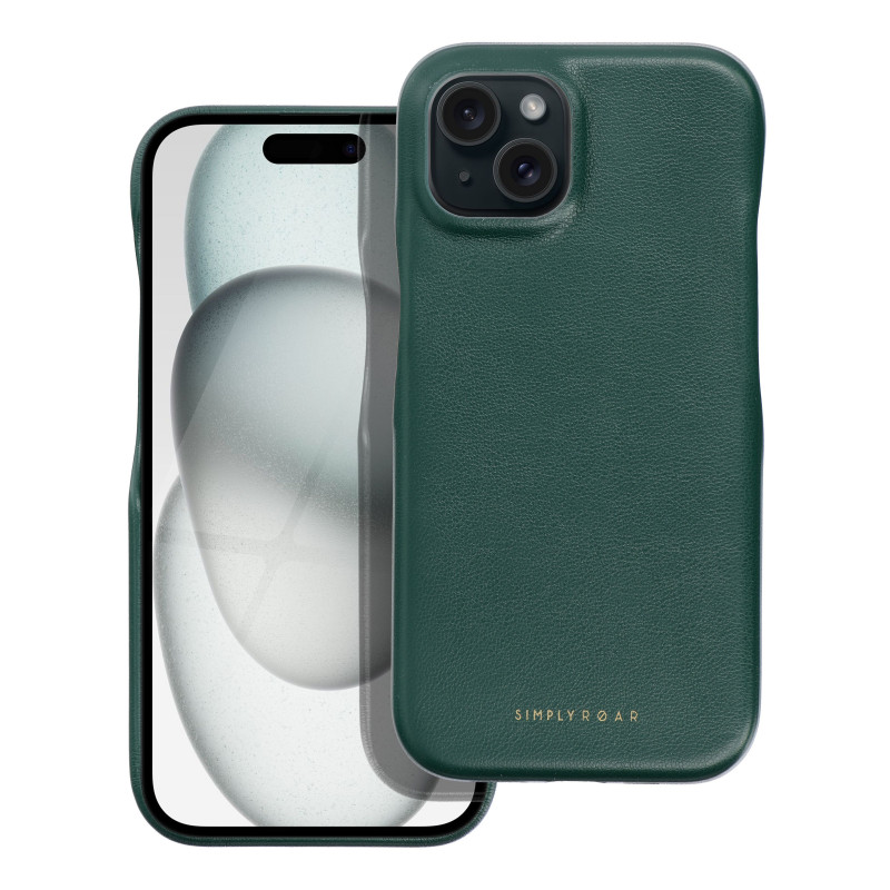 Apple iPhone 15 Coque Roar Look Vert