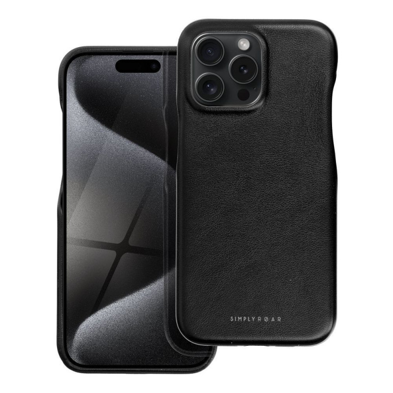 Apple iPhone 15 Pro Max Coque Roar Look Noir